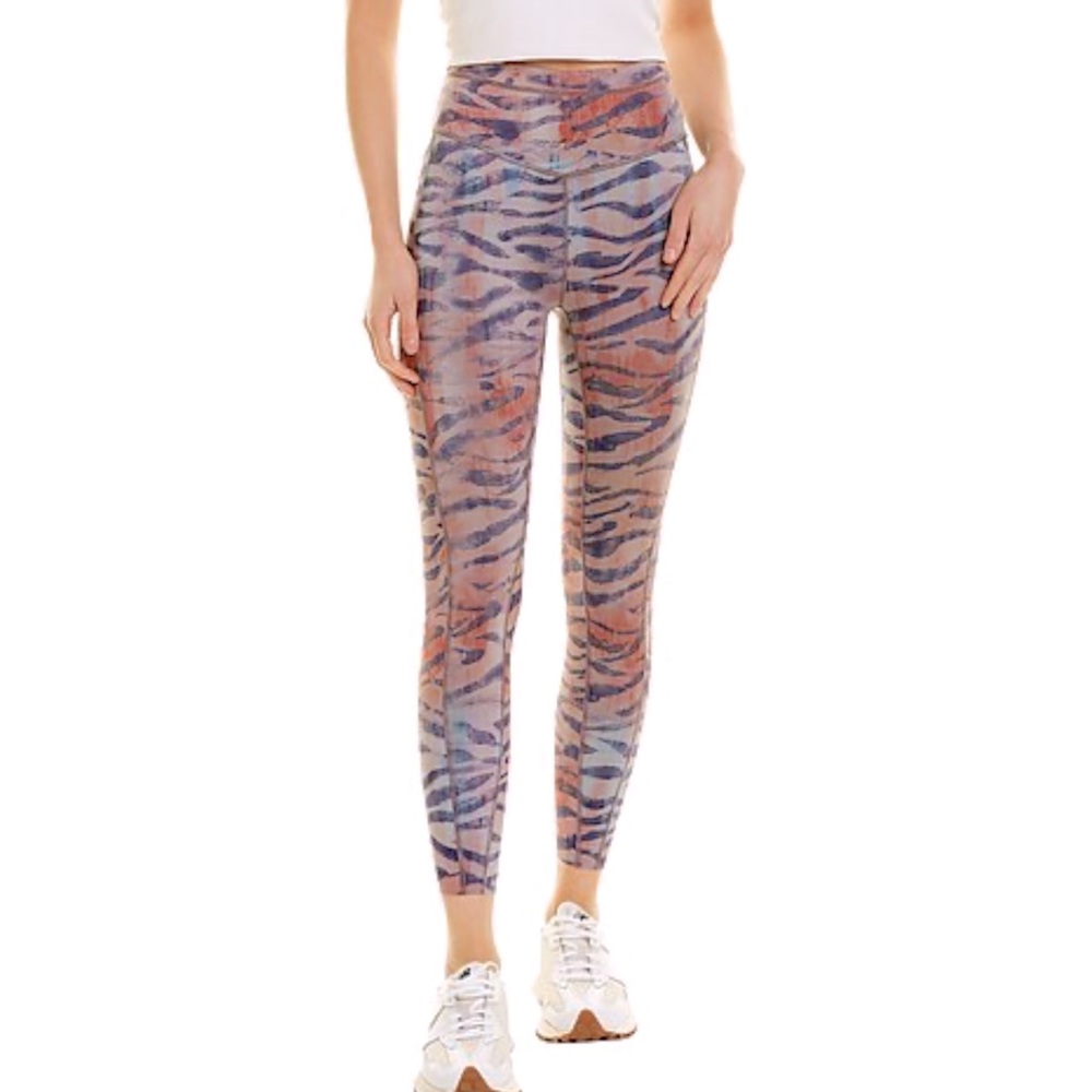 Free People Reversible Beat the Heat Legging in Animal Print